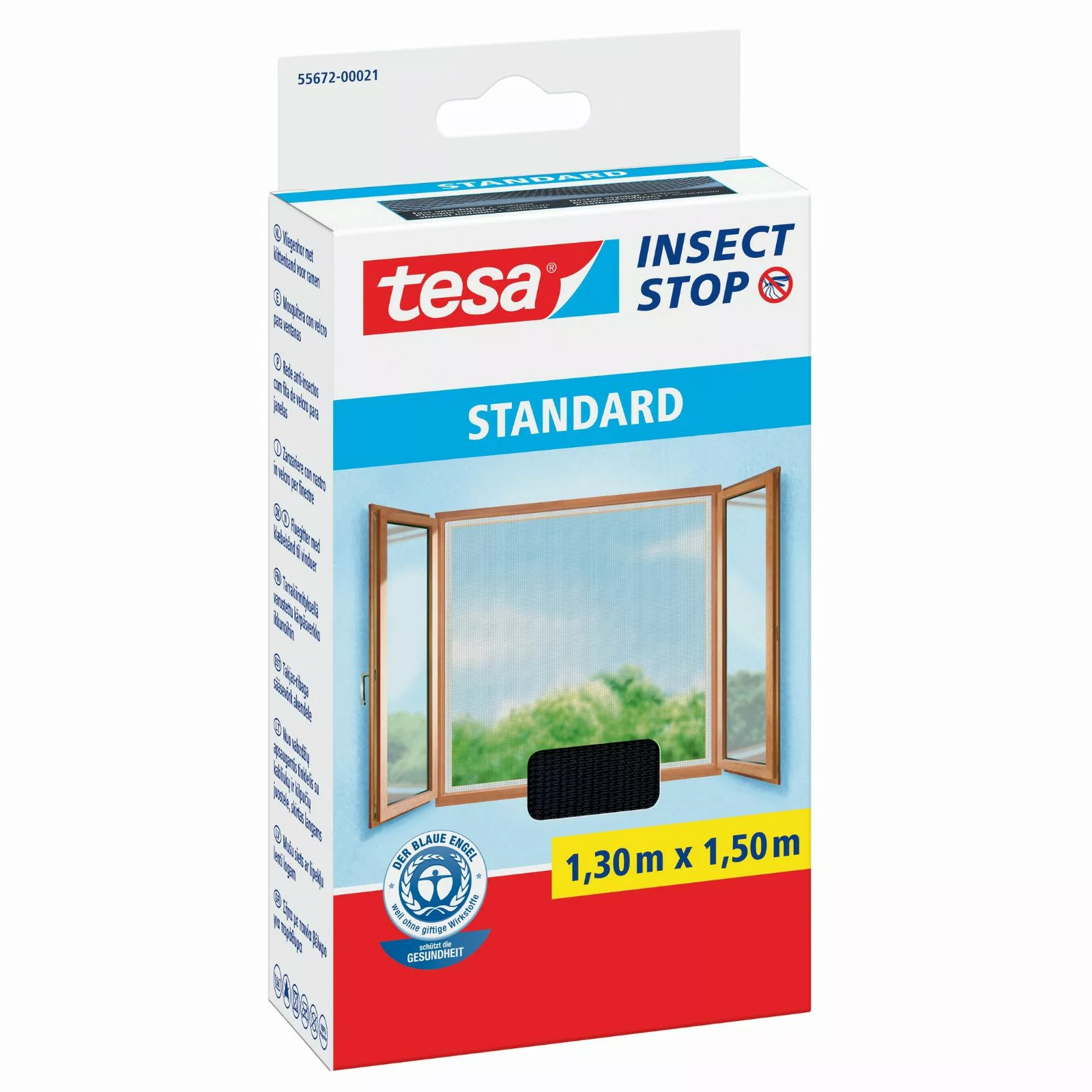 tesa Insektenschutz-Fensterrahmen Insect Stop Standard Fliegengitter günstig online kaufen