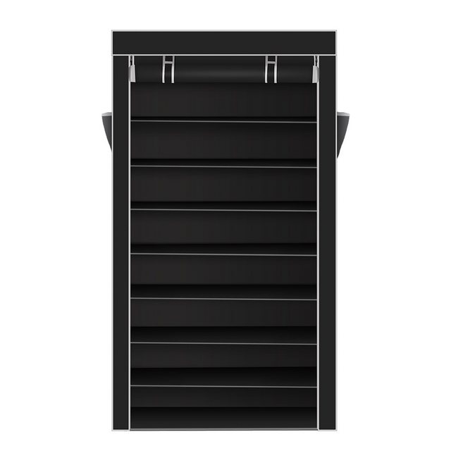 VINGLI Stoffschrank Breiter Schuhschrank 88*28*160cm 10 ablage, 9 Etagen günstig online kaufen