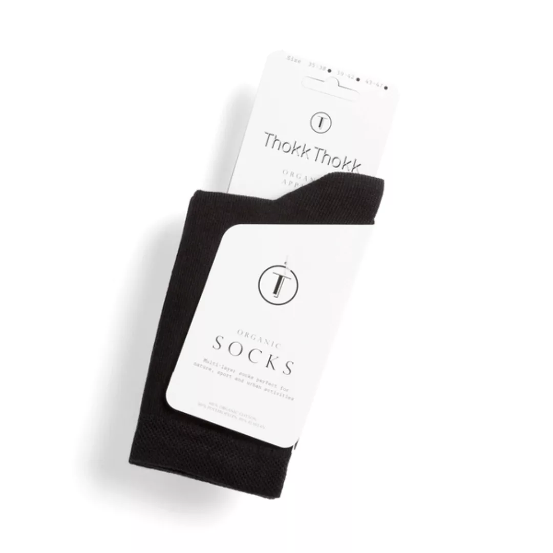 Thokkthokk High-top Socken Black günstig online kaufen