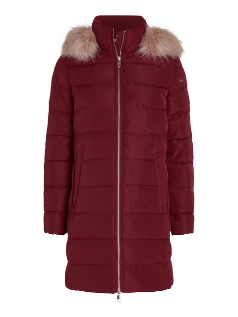 Tommy Hilfiger Steppmantel HERITAGE DOWN TYRA COAT WITH FUR mit Fellimitat günstig online kaufen