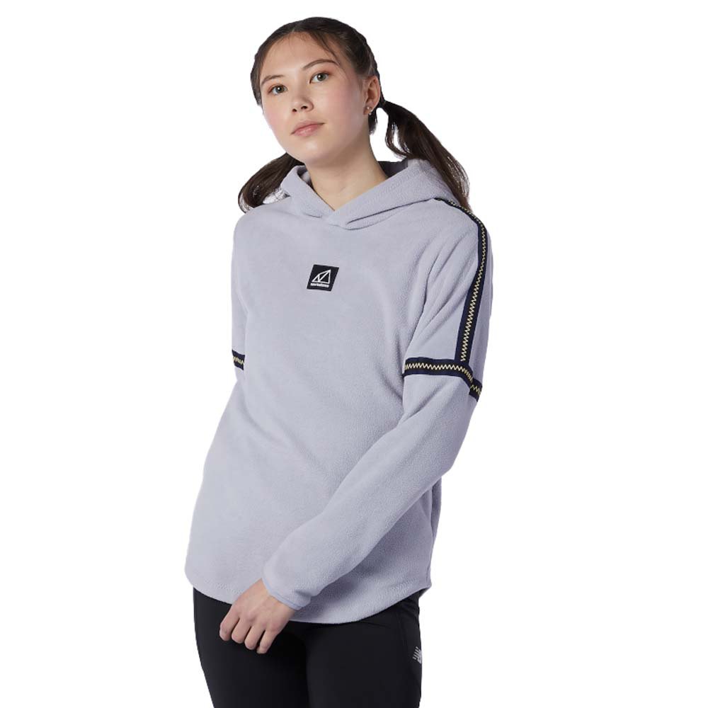 New Balance Terrain Polar Fleece Sweatshirt S Whisper Grey günstig online kaufen