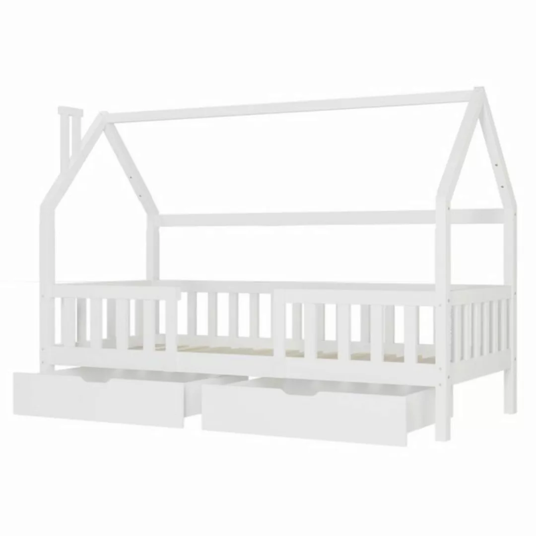 HAUSS SPLOE Kinderbett Kinderbett Holzbett Einzelbett Hausbett Bettrahmen m günstig online kaufen