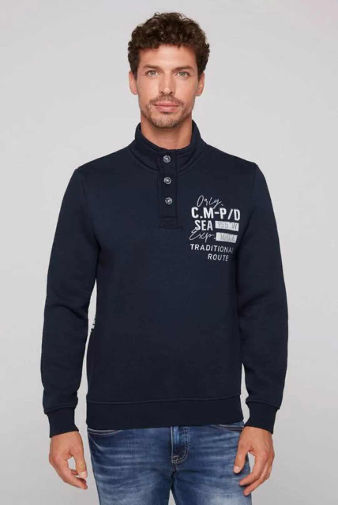 CAMP DAVID Sweater, mit Baumwolle günstig online kaufen