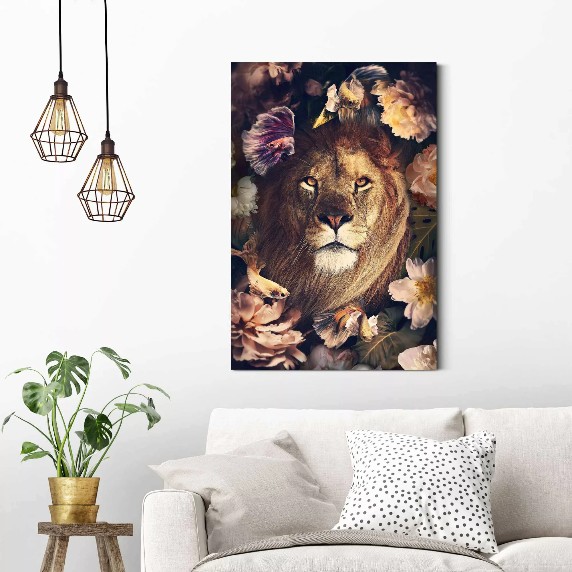 Reinders! Deco-Panel »Dschungel-Löwe« günstig online kaufen
