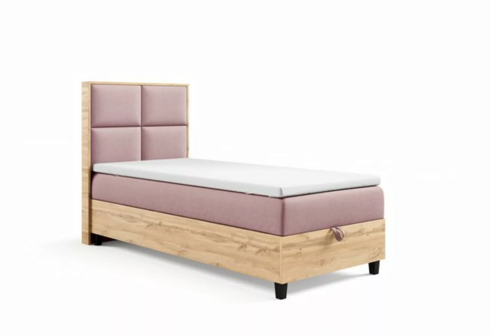 Best for Home Boxspringbett mit Bettkasten Trinity K-2 PLATE SINGLE Bonellf günstig online kaufen