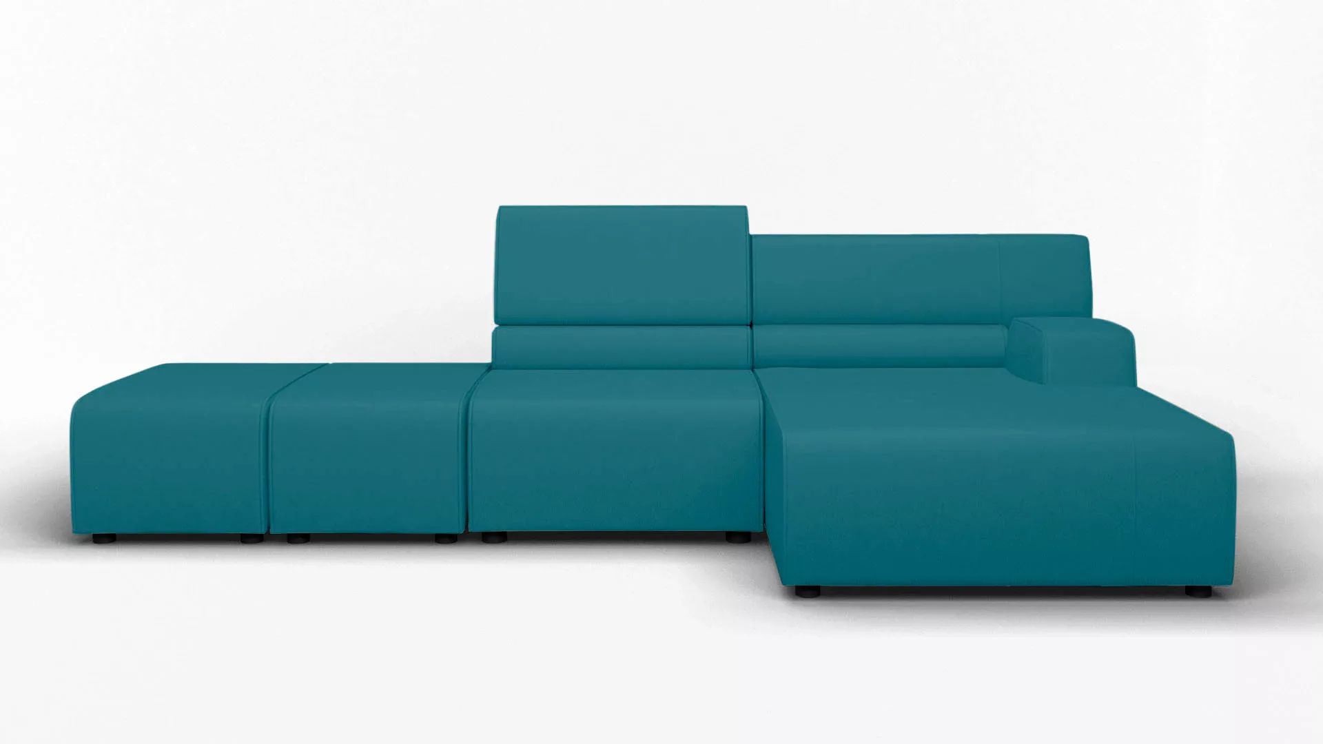 Egoitaliano Ecksofa "Babouche, Designsofa mit außergewöhnlichem Sitzkomfort günstig online kaufen