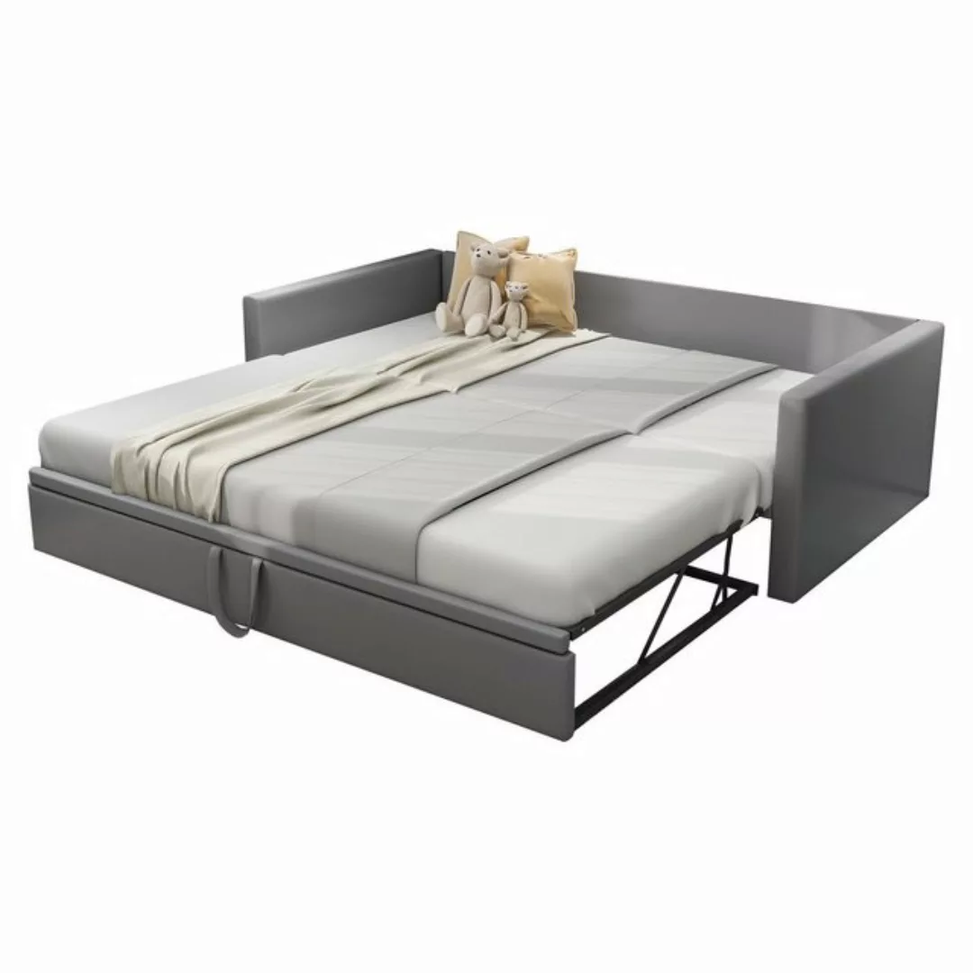 OKWISH Bett Polsterbett Ausziehbares Schlafsofa, 90/180*200 cm (aus hautfre günstig online kaufen