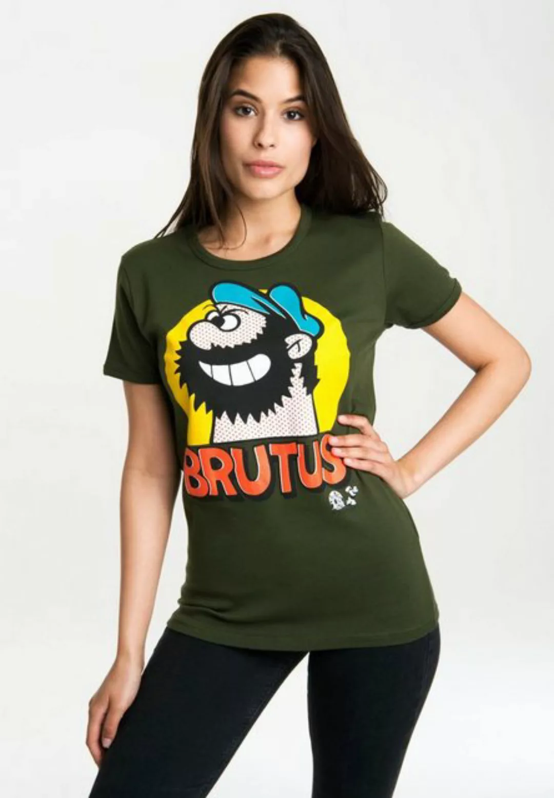 LOGOSHIRT T-Shirt Brutus - Pop Art mit lizenziertem Originaldesign günstig online kaufen