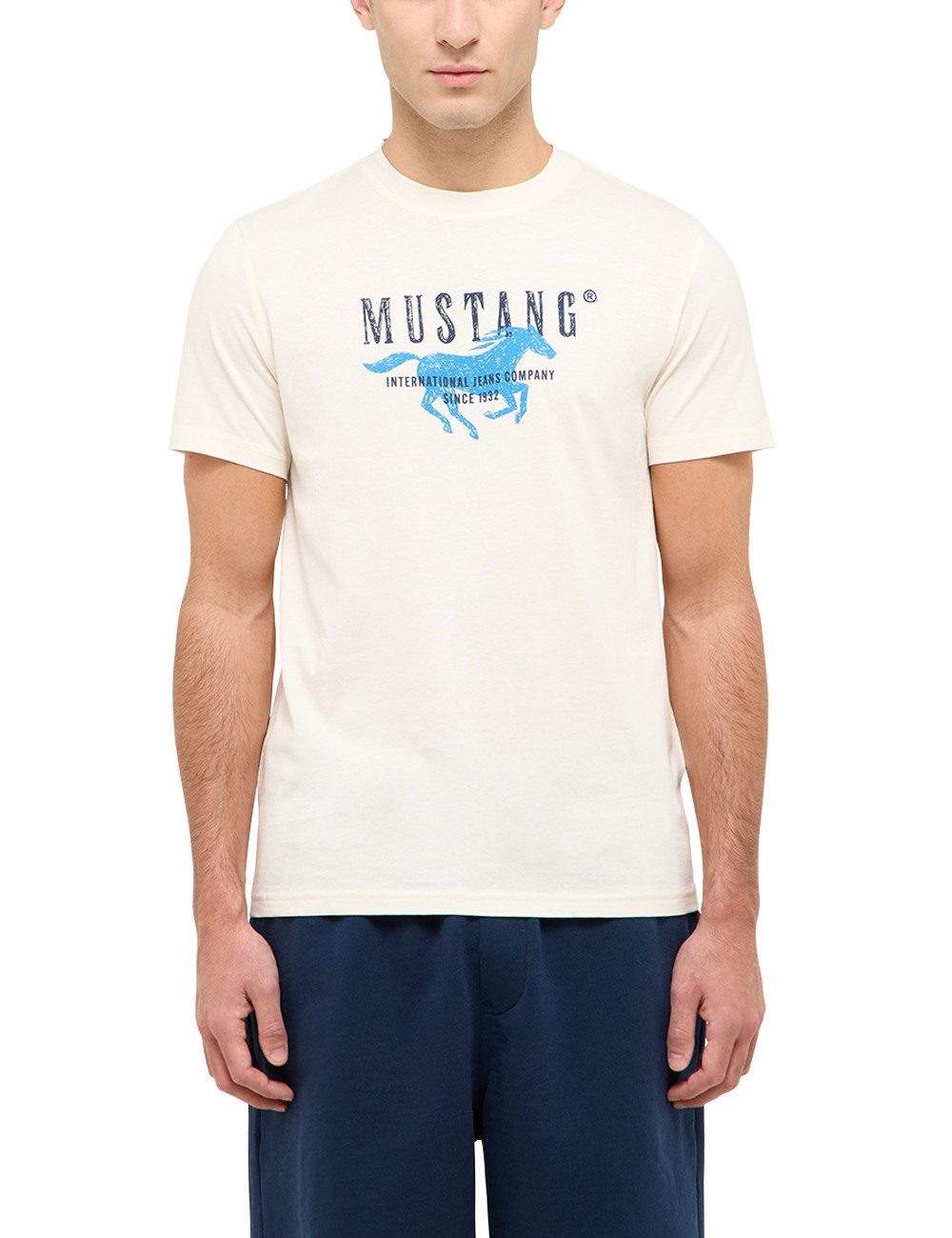 MUSTANG Kurzarmshirt "Herren Style Austin" günstig online kaufen
