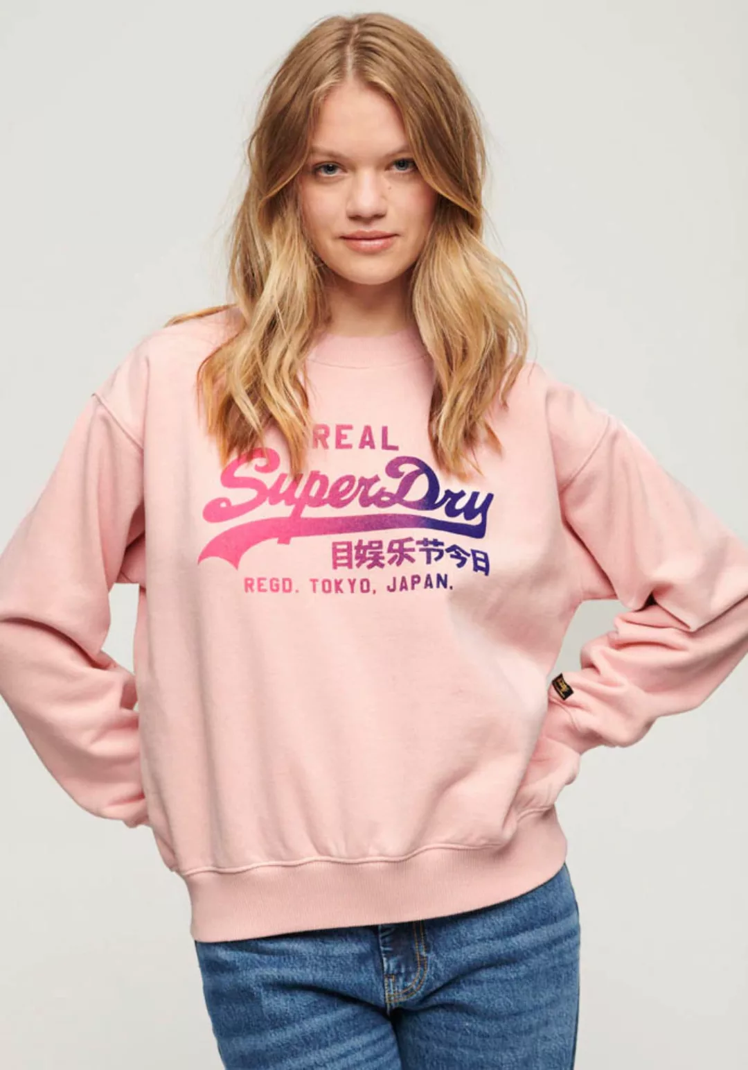 Superdry Sweatshirt "TONAL VL GRAPHIC SWEATSHIRT" günstig online kaufen