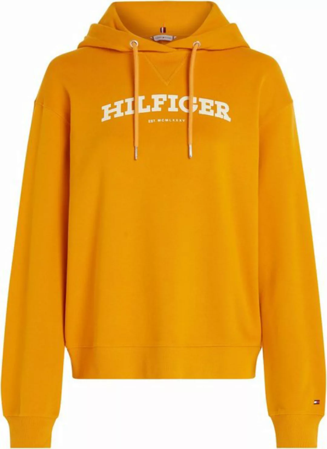 Tommy Hilfiger Hoodie REG MONOTYPE FLOCK HOODIE mit Logoschriftzug günstig online kaufen