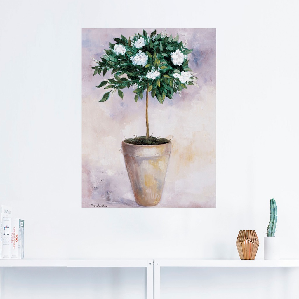 Artland Wandbild "Winterjasmin", Pflanzen, (1 St.), als Poster, Wandaufkleb günstig online kaufen