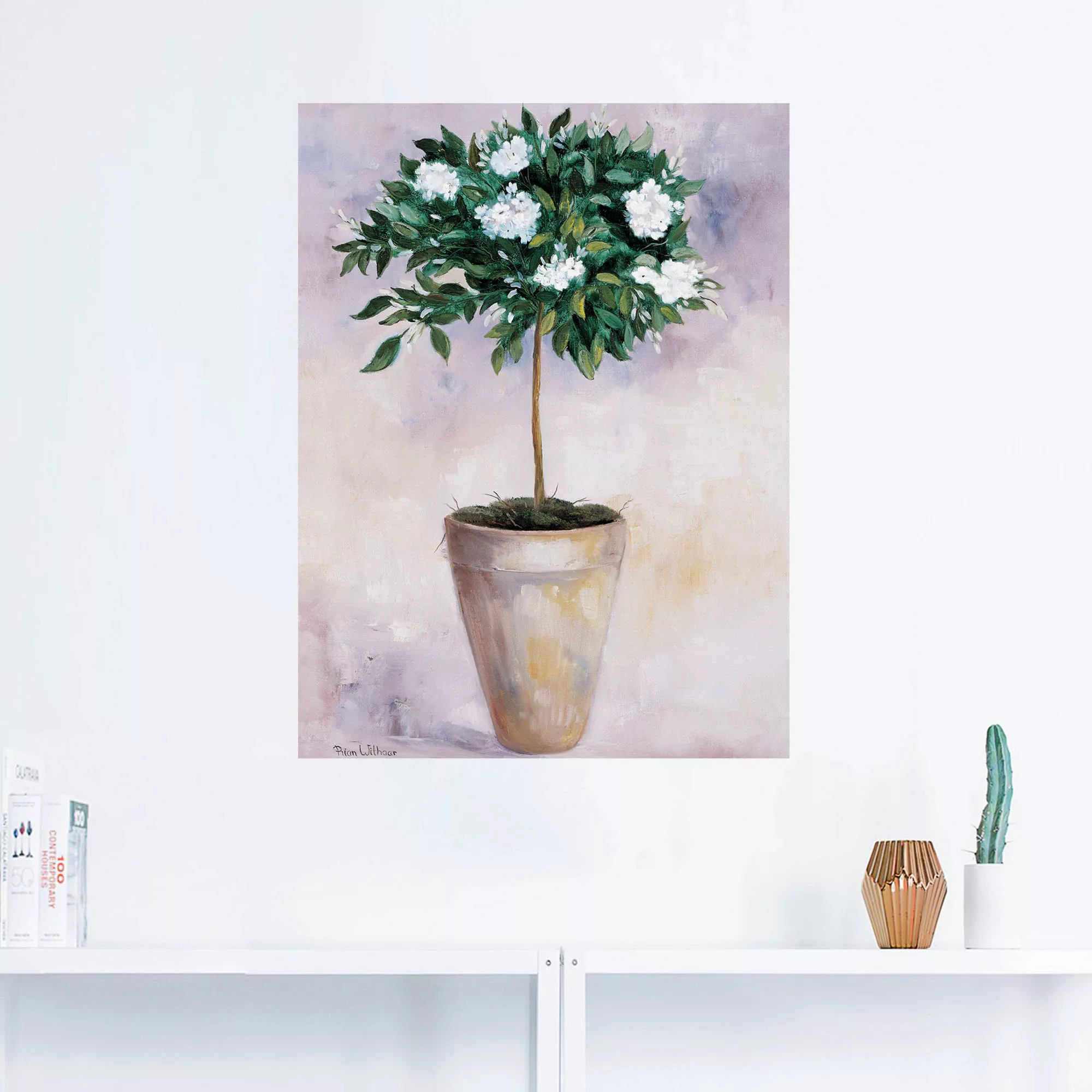 Artland Wandbild »Winterjasmin«, Pflanzen, (1 St.), als Poster, Wandaufkleb günstig online kaufen