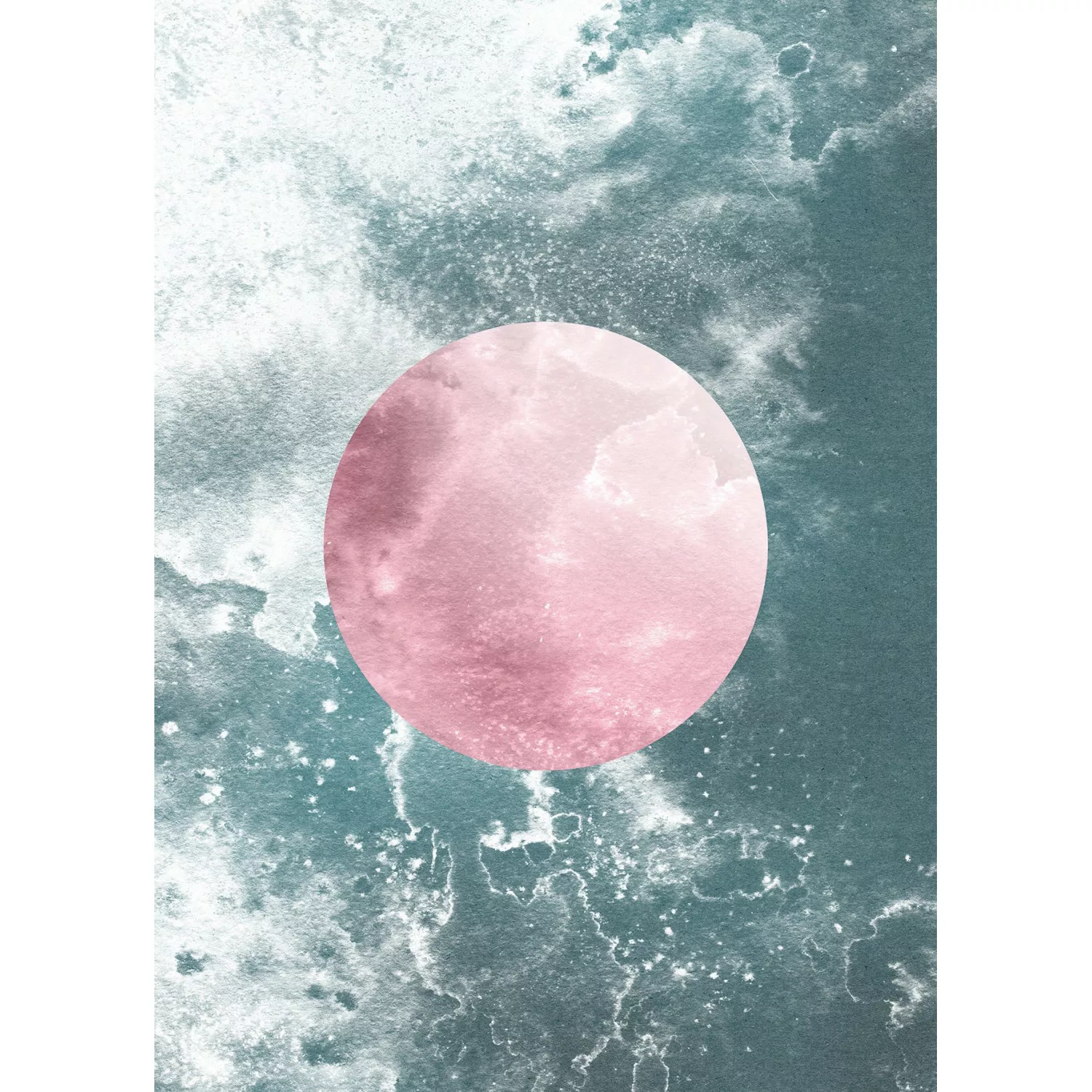 Komar Poster »Solum Aqua«, Abstrakt, (1 St.) günstig online kaufen