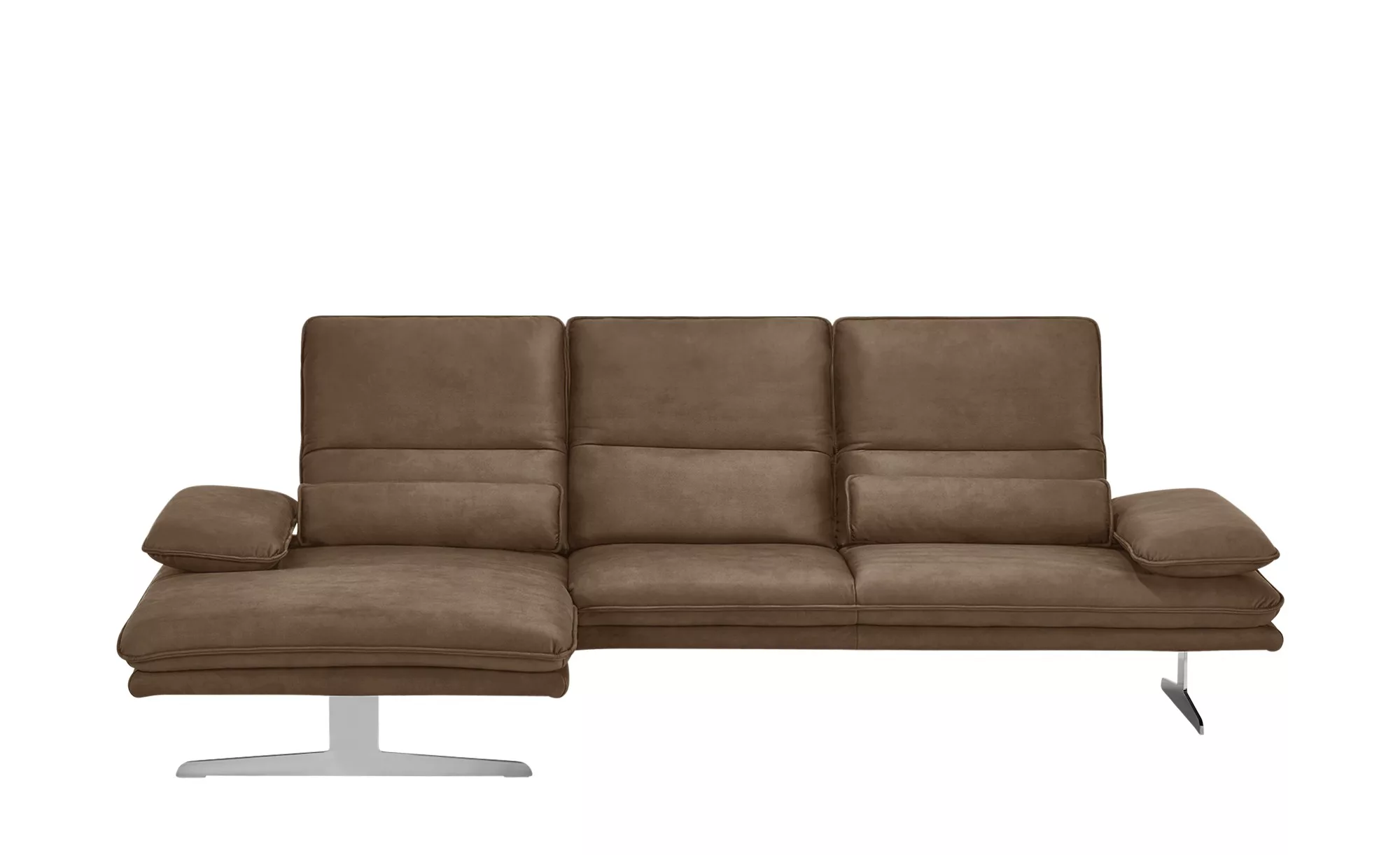 W.SCHILLIG Ecksofa  Broadway - braun - 94 cm - Polstermöbel > Sofas > Eckso günstig online kaufen