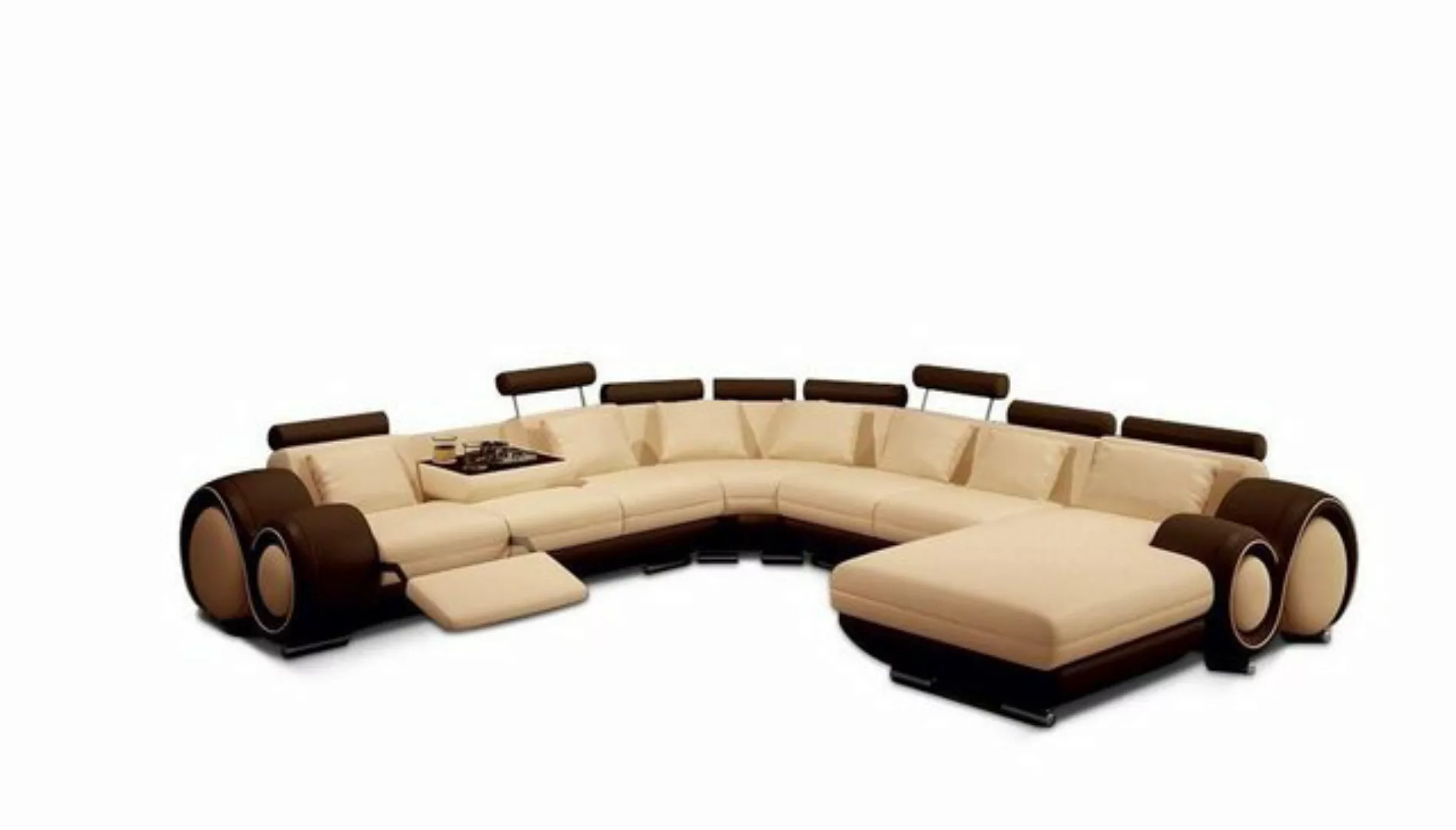 JVmoebel Ecksofa, Sofas U Form Sofa Couch Polster Garnitur Wohnlandschaft D günstig online kaufen