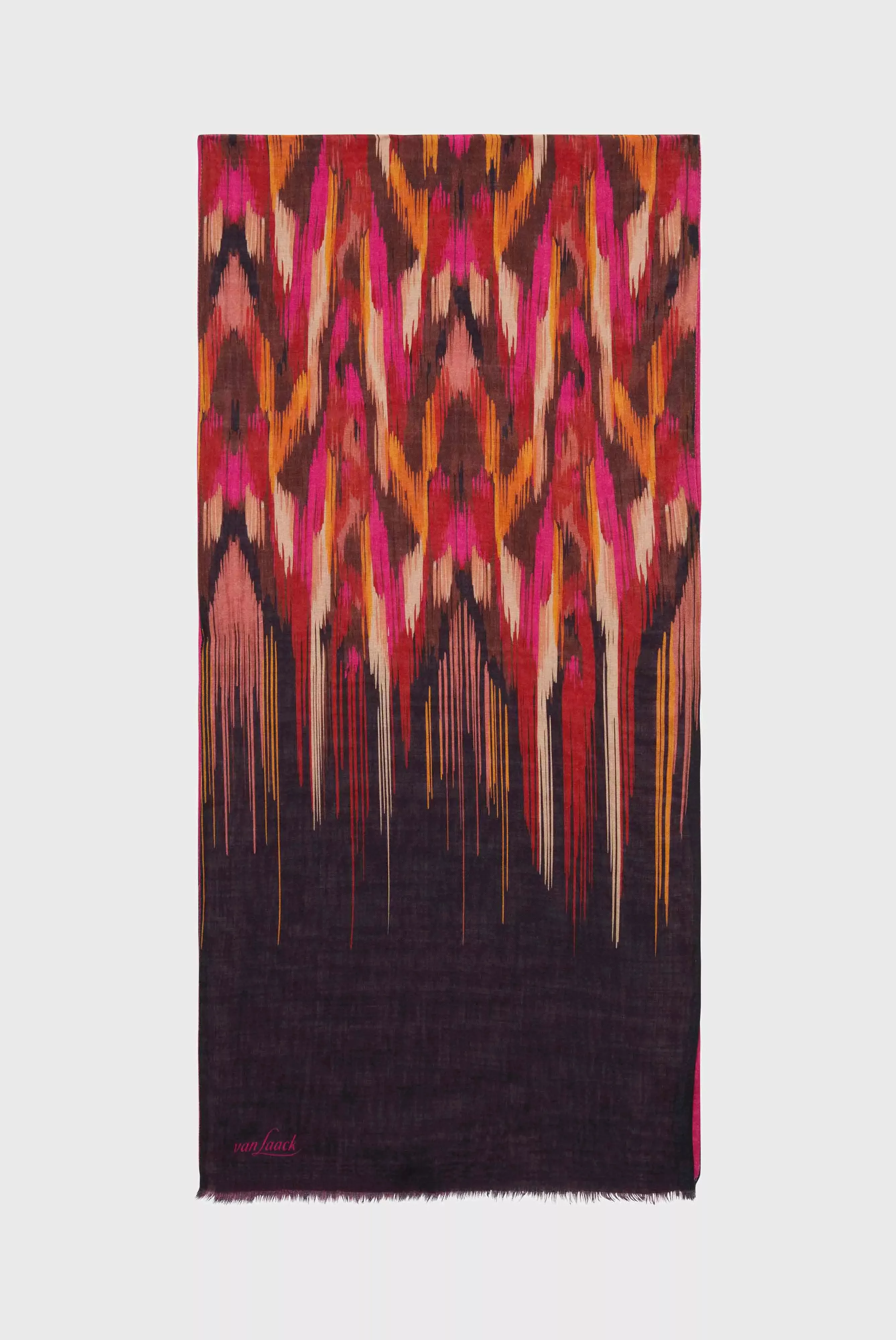 Schal mit Kunst-Druck günstig online kaufen