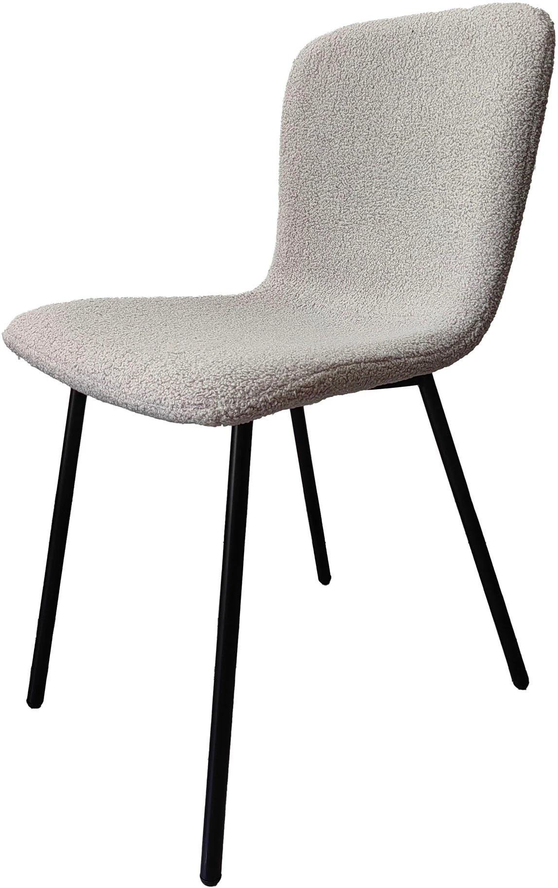 SalesFever 4-Fußstuhl, (Set), 4 St., Bouclé, Ergonomisches 4er-Set für opti günstig online kaufen