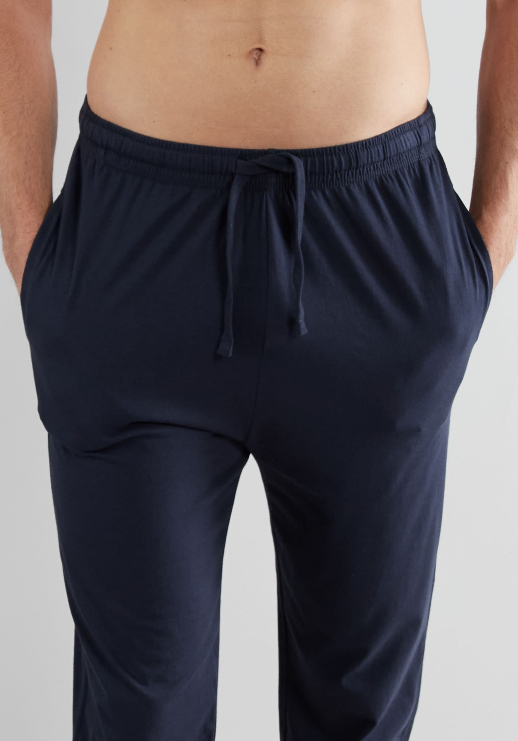 TOM TAILOR Pyjamahose "Cansas", Kordelzug, Seitentaschen, schmaler Fit, beq günstig online kaufen