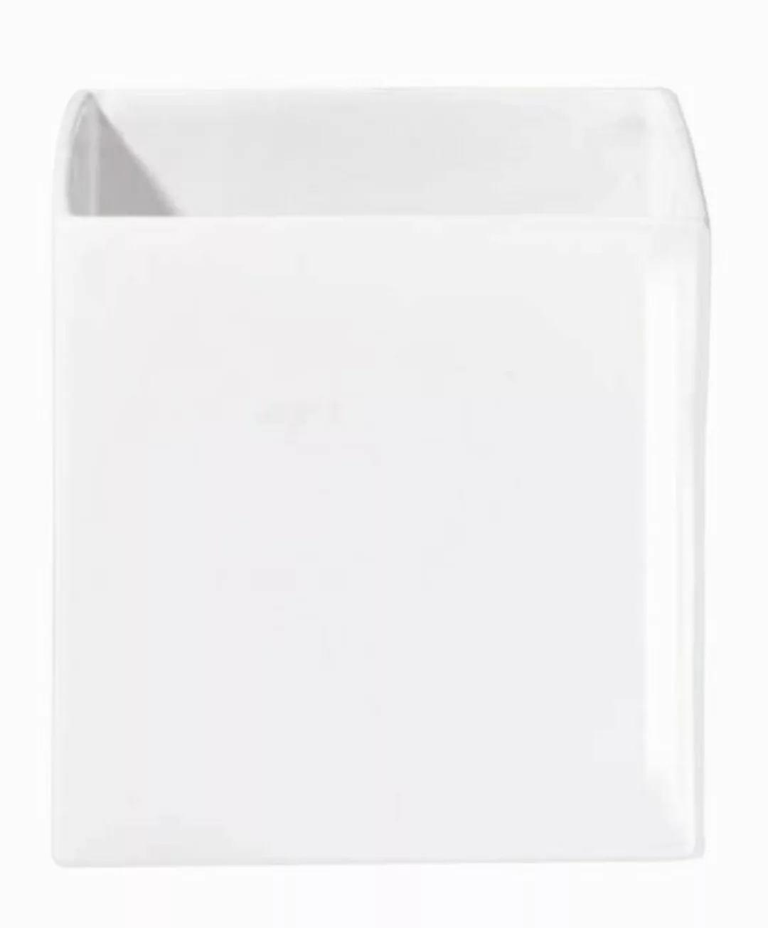 Quadro - Vase 18x18 cm weiß günstig online kaufen