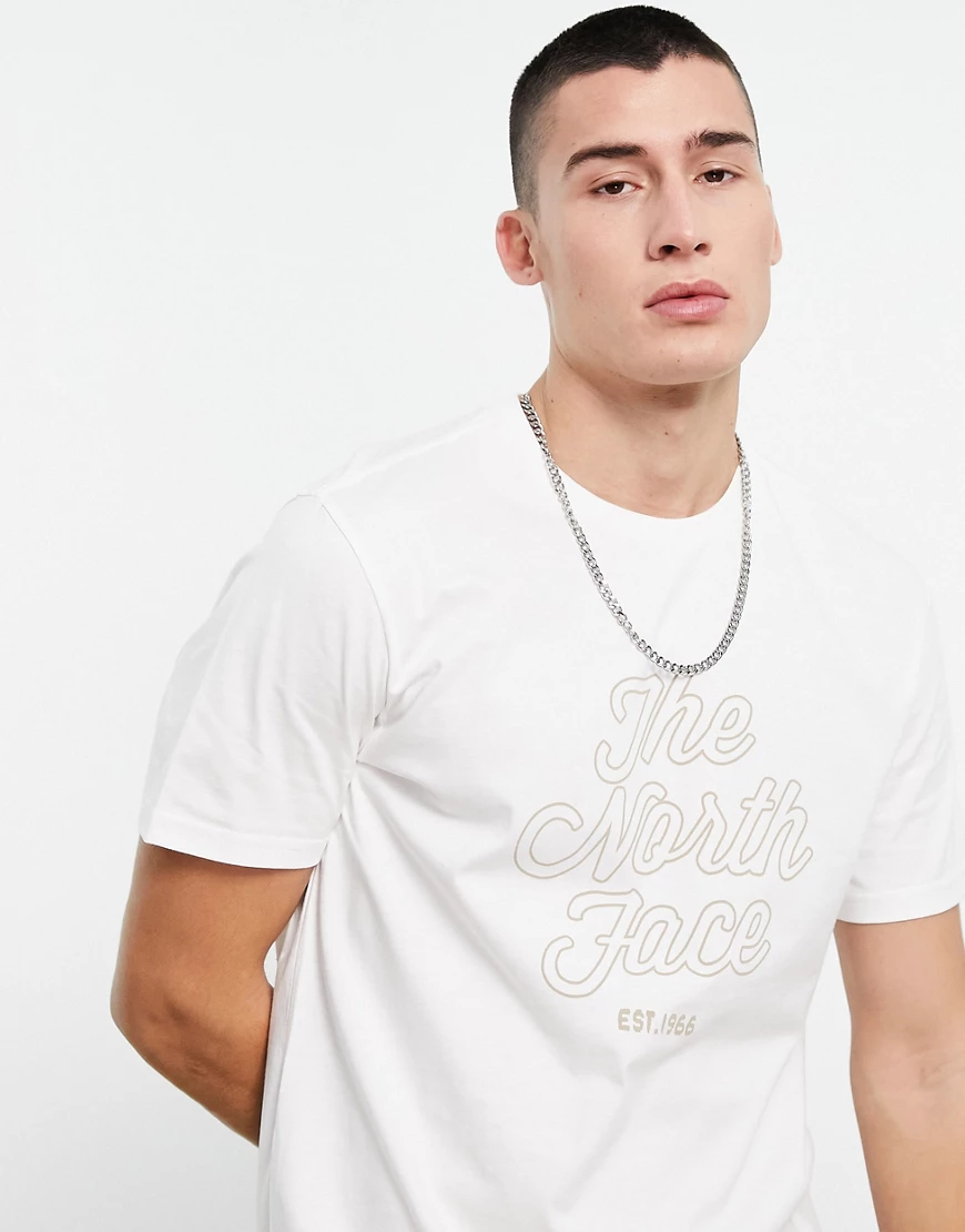 The North Face – Natural Wonders – T-Shirt in Weiß günstig online kaufen