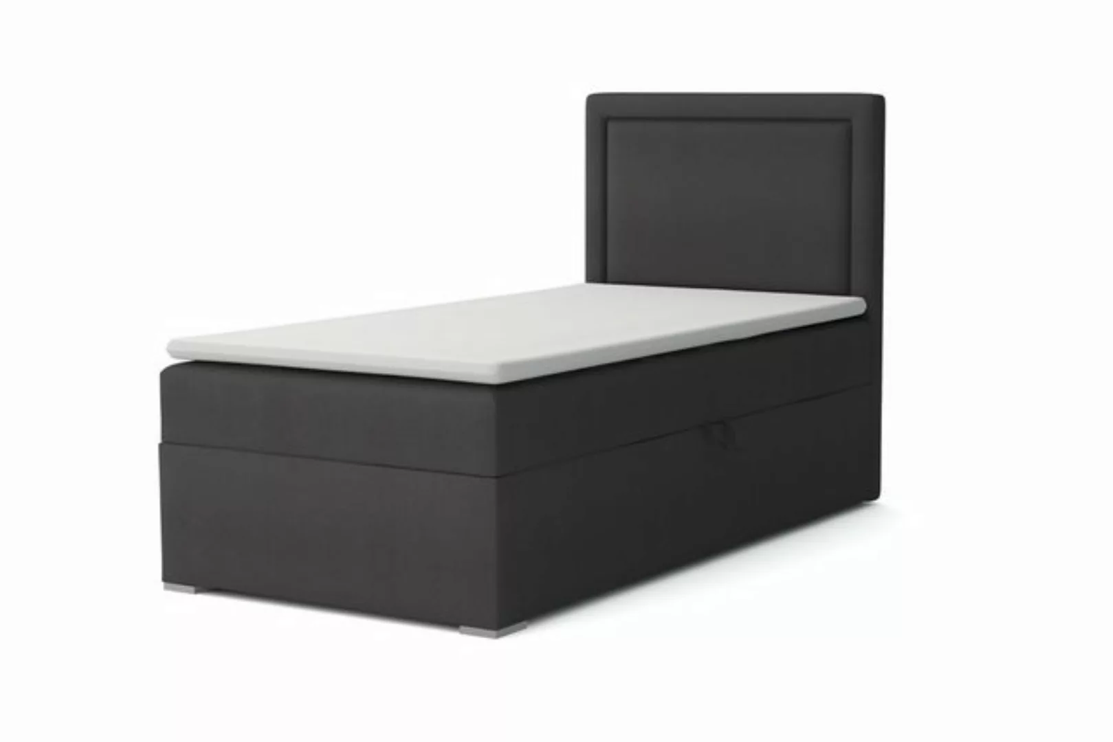 Deine Möbel 24 Boxspringbett ALA Boxbett Einzelbett Polsterbett Jugendbett günstig online kaufen