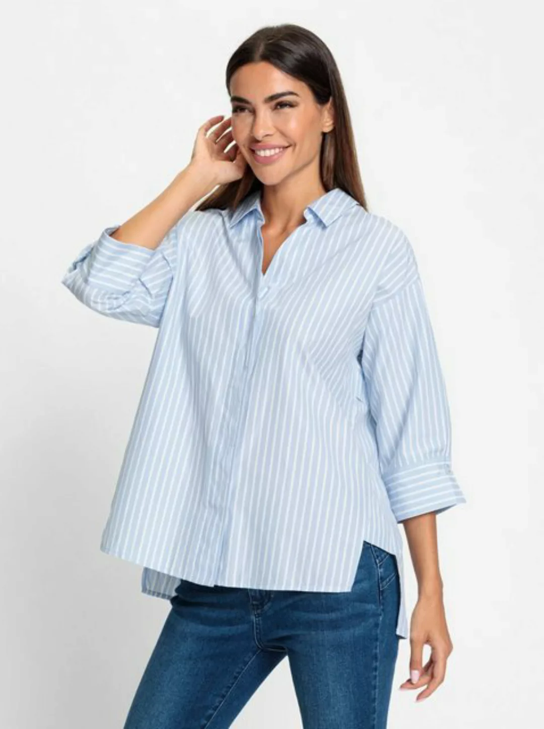 heine Klassische Bluse Gestreifte Bluse günstig online kaufen