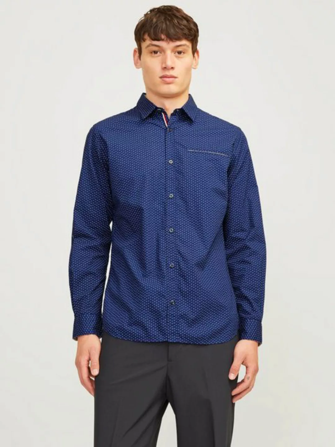 Jack & Jones Langarmhemd JJEREMY DETAIL SHIRT LS NOOS günstig online kaufen