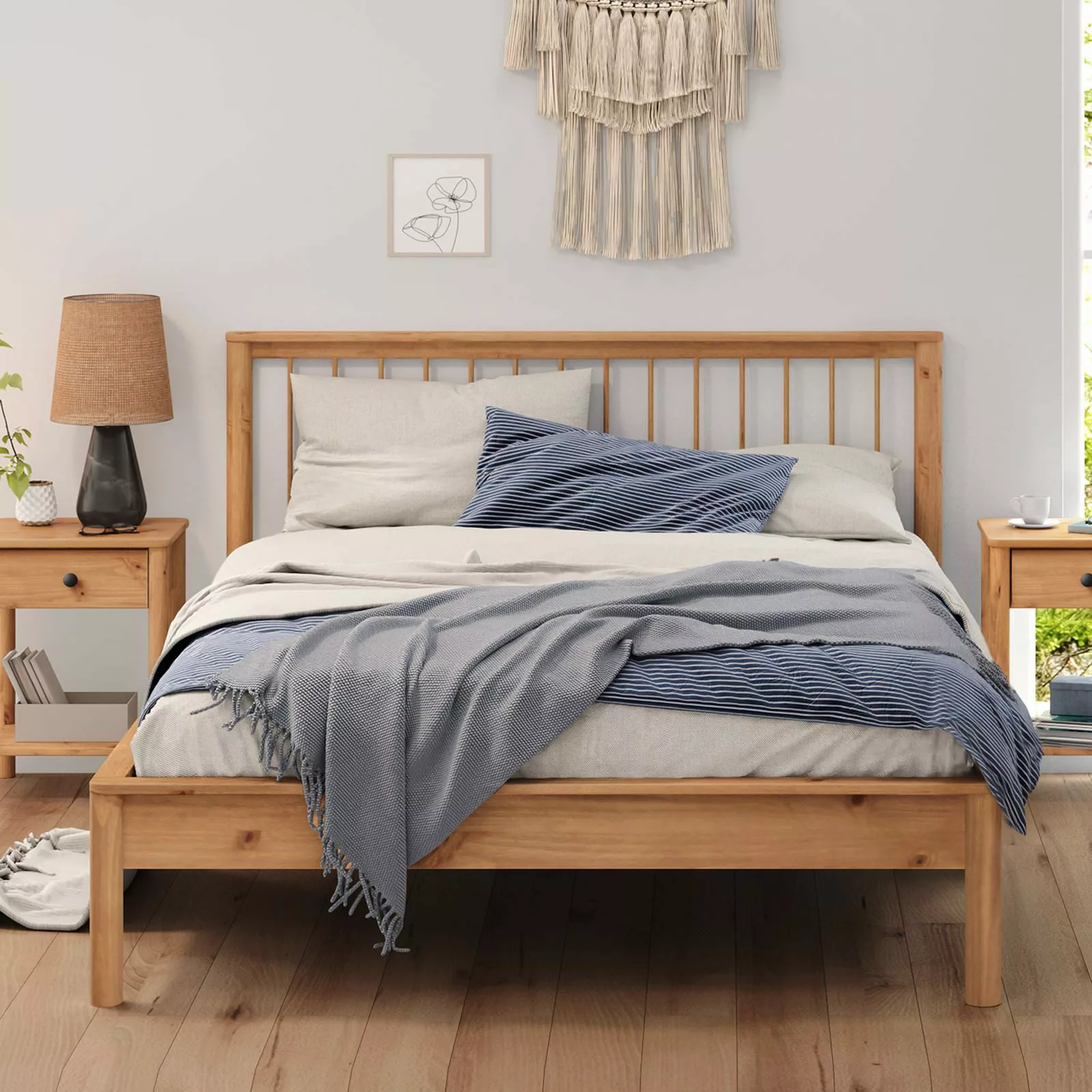 IDIMEX Massivholzbett APOANA, Doppelbett 140x200 Bett günstig online kaufen