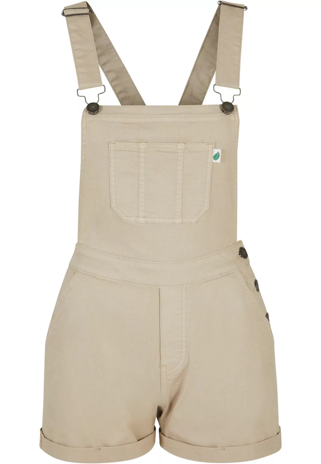 URBAN CLASSICS Jumpsuit "Urban Classics Damen Ladies Organic Short Dungaree günstig online kaufen