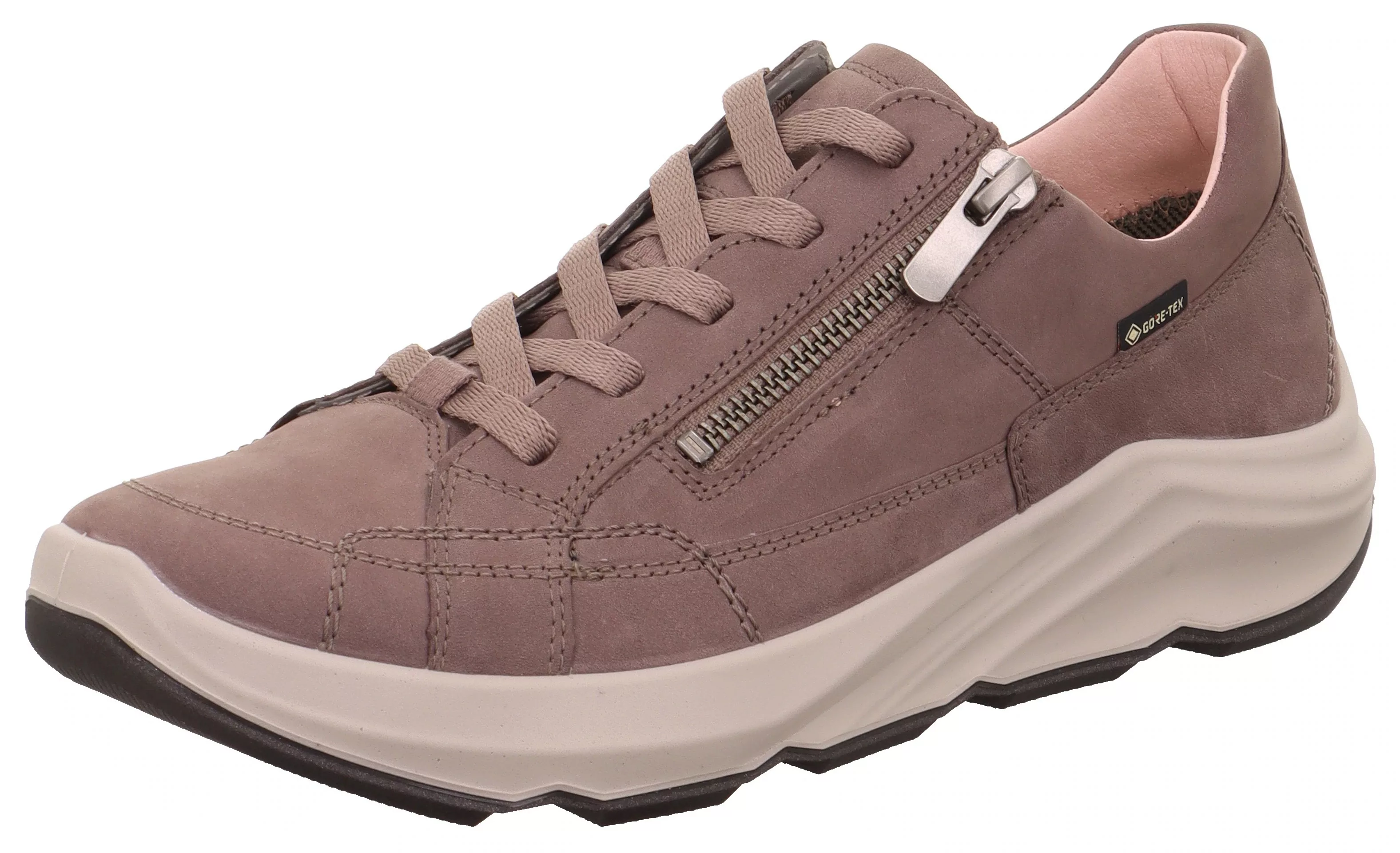 Legero Sneaker "BLISS", Schnürschuh, Komfortschuh mit gepolstertem Schaftra günstig online kaufen