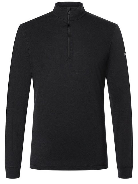 SUPER.NATURAL Langarmshirt Merino Longsleeve M TUNDRA175 ZIP 1/4 funktionel günstig online kaufen