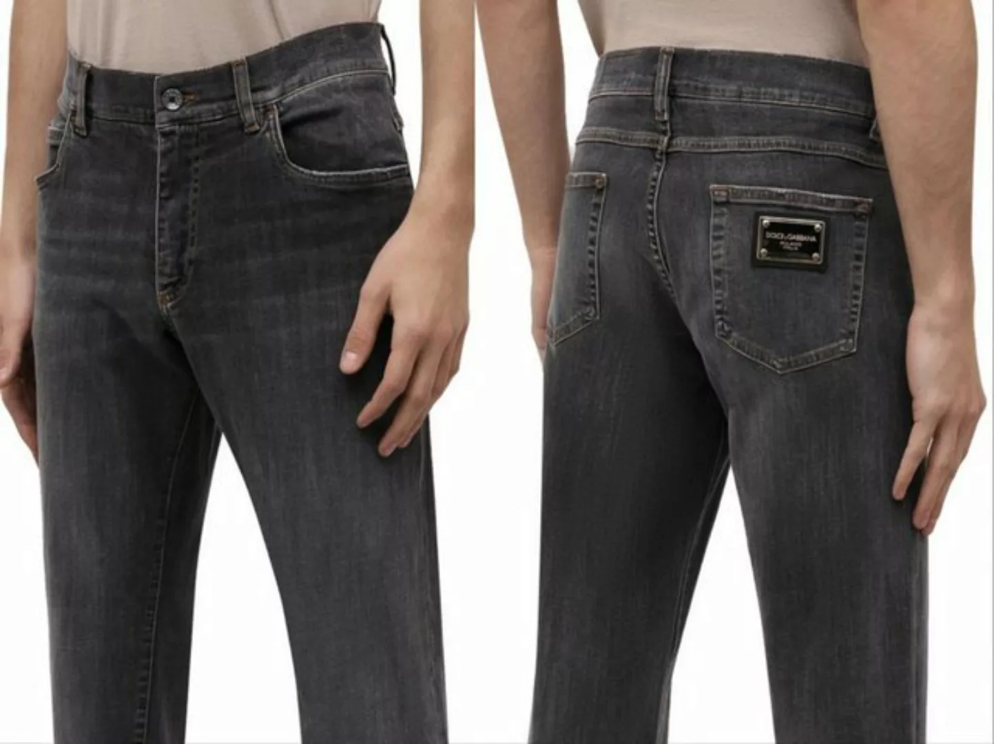 DOLCE & GABBANA 5-Pocket-Jeans DOLCE GABBANA JEANS DENIM COMFORT PANTS HOSE günstig online kaufen