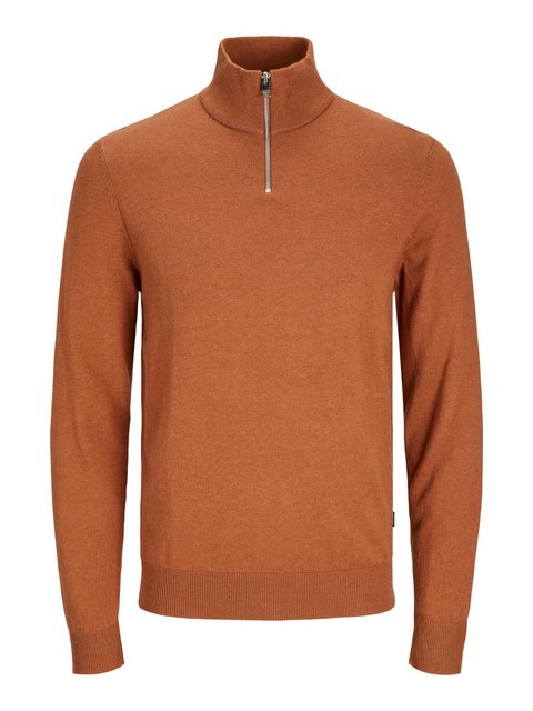 Jack & Jones Stehkragenpullover JJEEMIL KNIT HALF ZIP NOOS günstig online kaufen