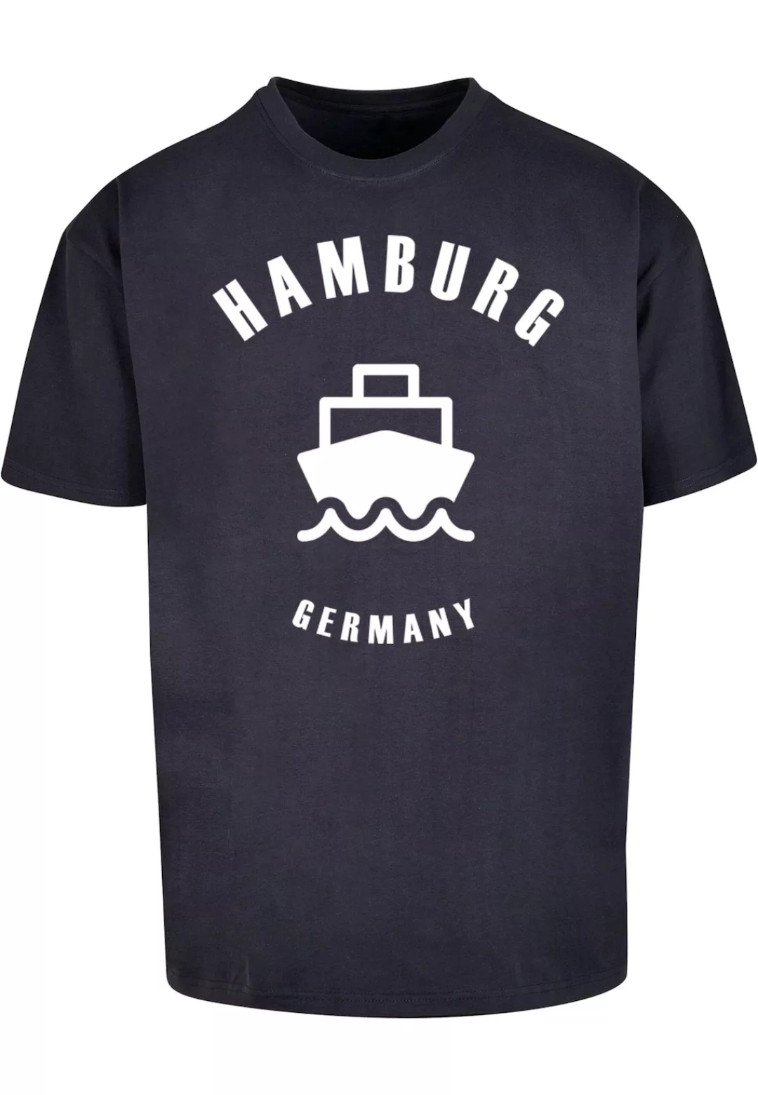 Merchcode T-Shirt "Merchcode Herren Hamburg X Heavy Oversize Tee-BY102" günstig online kaufen