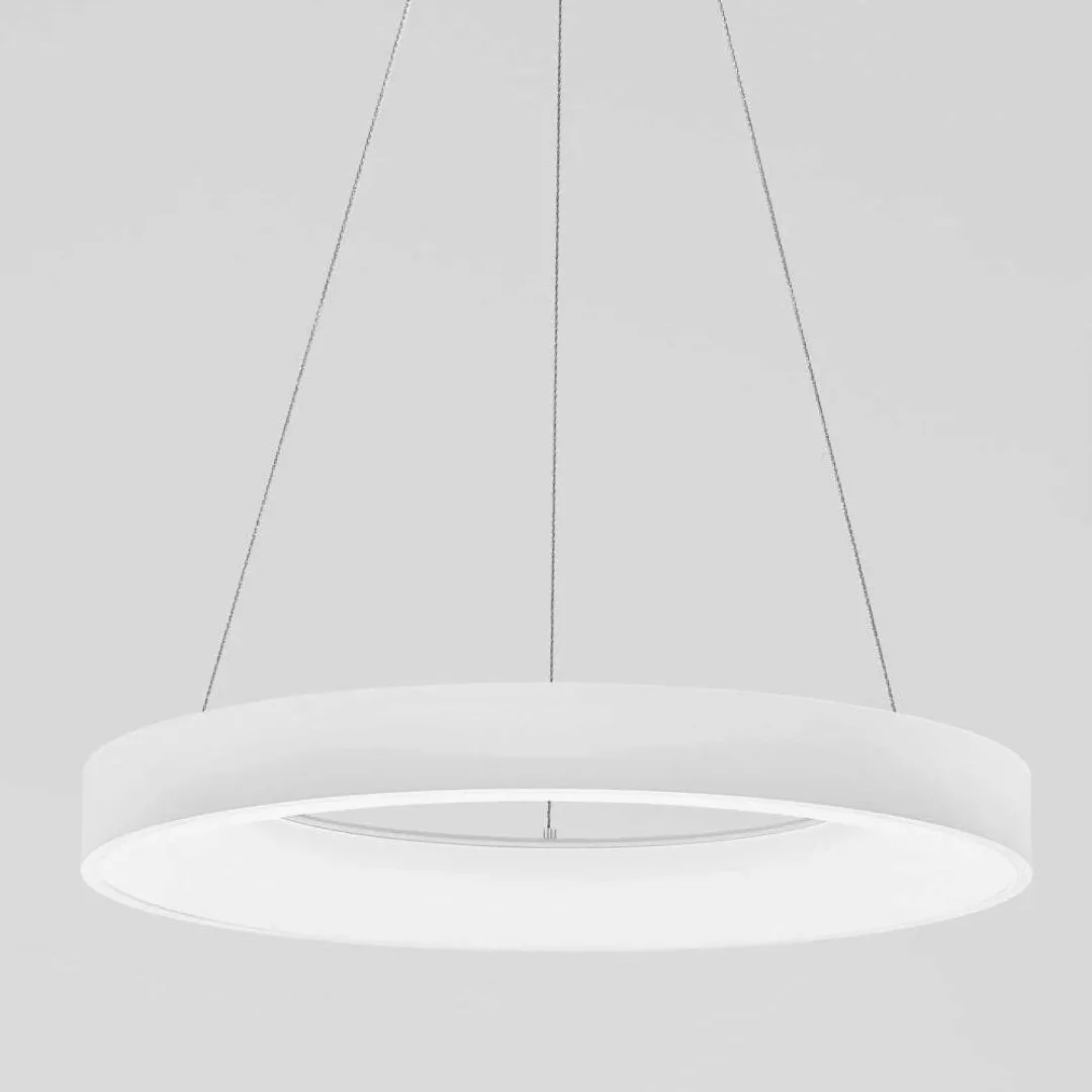 LED Pendelleuchte Rando Thin in Weiß-matt 50W 3250lm günstig online kaufen