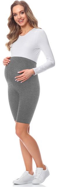 Be Mammy Umstandsleggings Damen Kurze Leggings BE-04 (1-tlg) aus Viskose günstig online kaufen