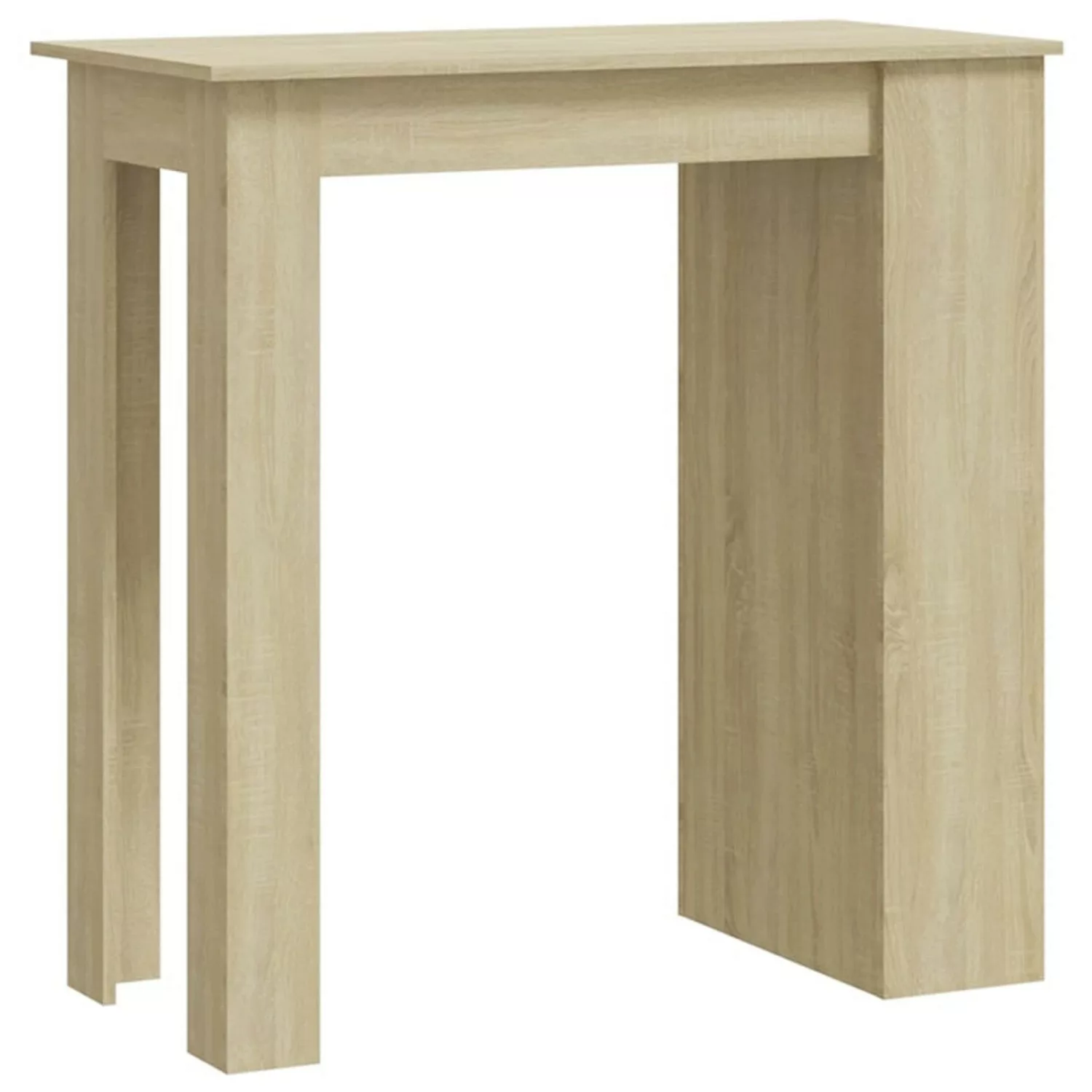 Bartisch Mit Regal Sonoma-eiche 102x50x103,5 Cm Spanplatte günstig online kaufen