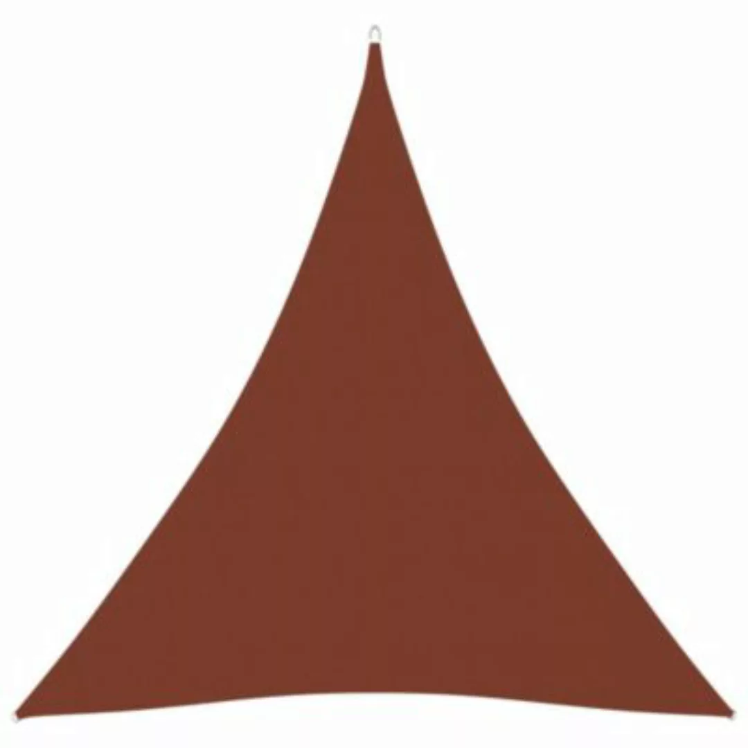 vidaXL Sonnensegel Oxford-Gewebe Dreieckig 6x6x6 m Terracotta-Rot Sonnenseg günstig online kaufen