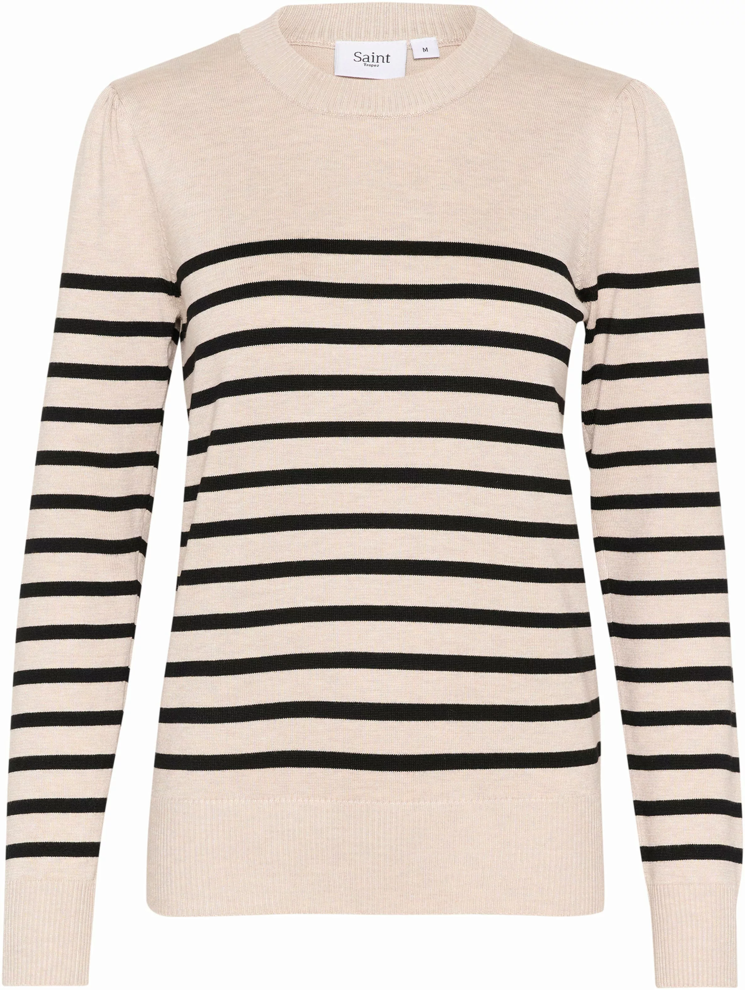 Saint Tropez Strickpullover "MilaSZ LS Striped Pullover" günstig online kaufen