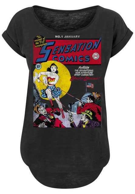 F4NT4STIC T-Shirt "Wonder Woman Sensation Comics", Damen,Premium Merch,Lang günstig online kaufen