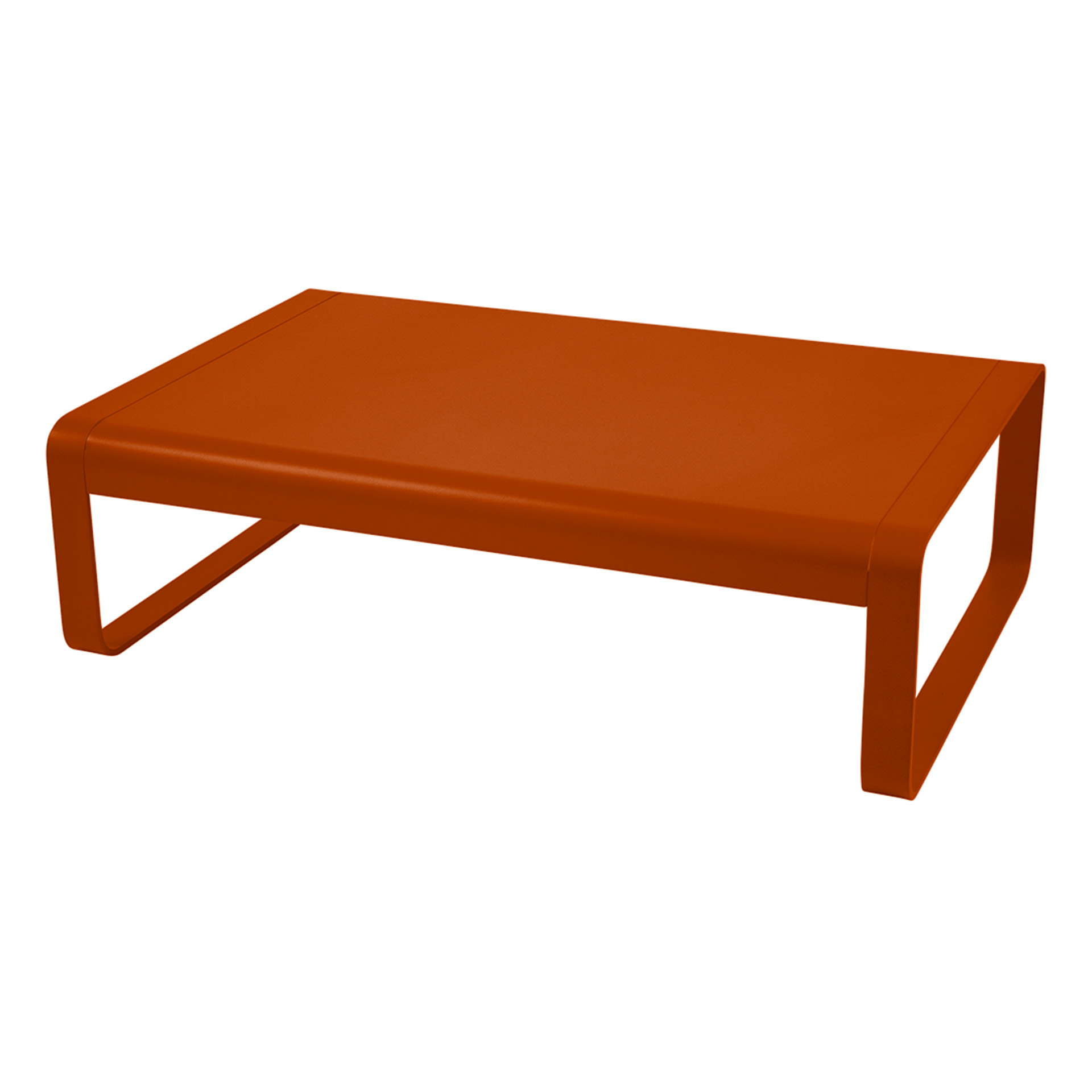 Bellevie niedriger Lounge-Tisch 103 x 75cm Kandierte Orange günstig online kaufen