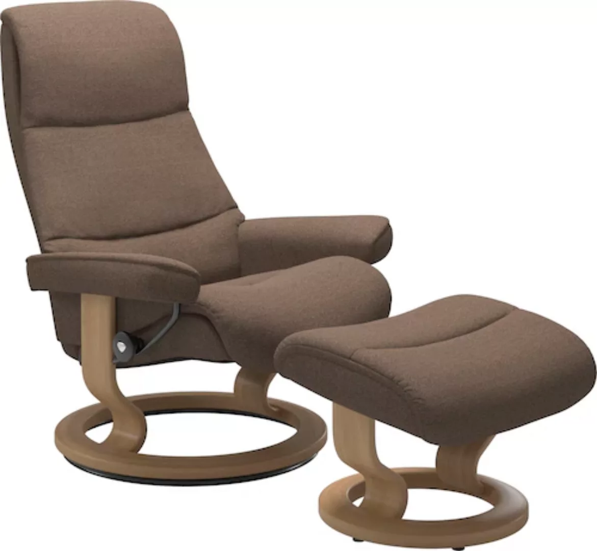 Stressless® Relaxsessel »View«, (Set, Relaxsessel mit Hocker), mit Classic günstig online kaufen