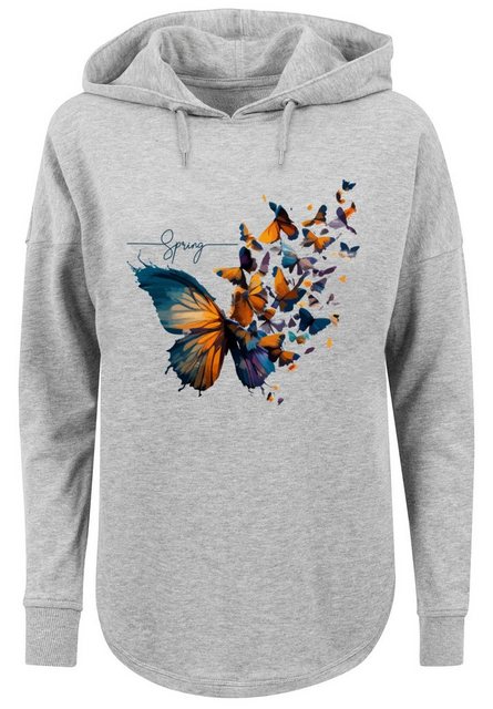 F4NT4STIC Kapuzenpullover "Schmetterling Frühling Oversize Hoodie", Print günstig online kaufen