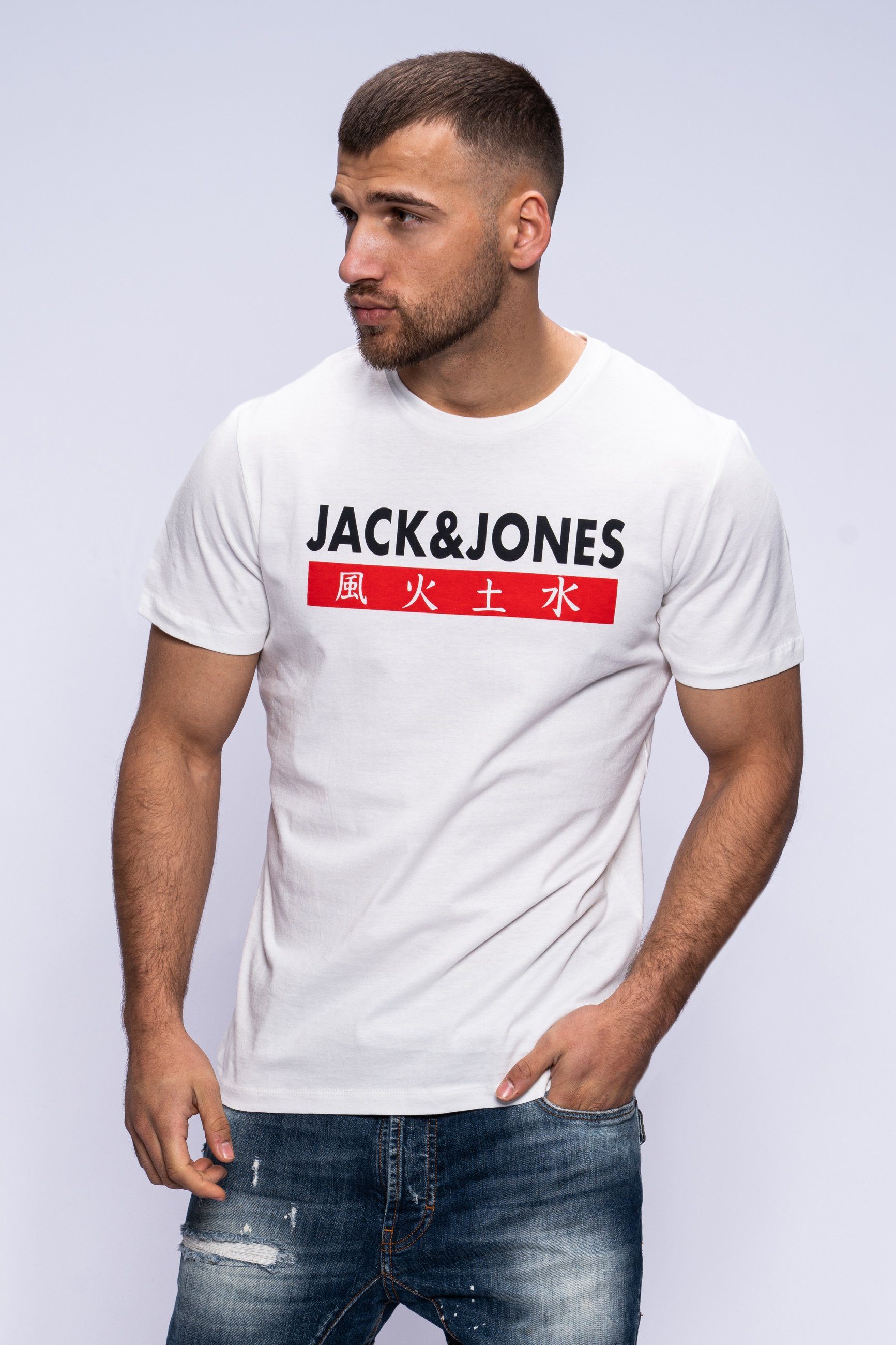 Jack & Jones Print-Shirt ELEMENTS TEE günstig online kaufen