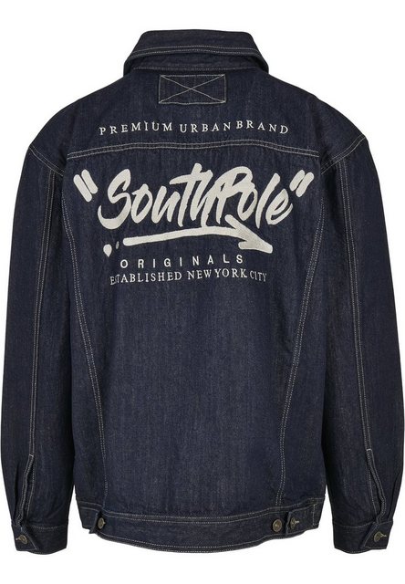 Southpole Allwetterjacke "Southpole Herren Southpole Script Denim Jacket", günstig online kaufen