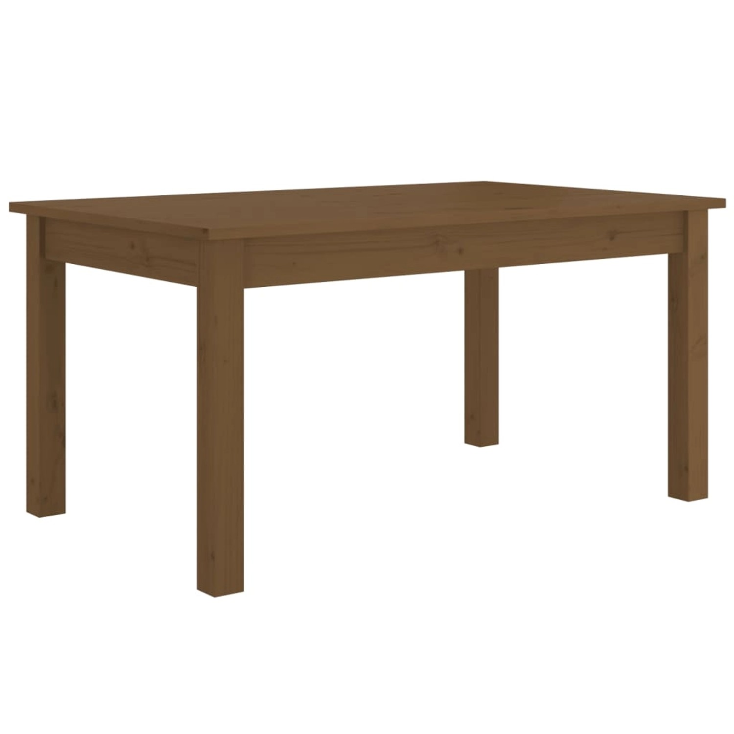 vidaXL Couchtisch Honigbraun 80x50x40 cm Massivholz Kiefer Modell 2 günstig online kaufen