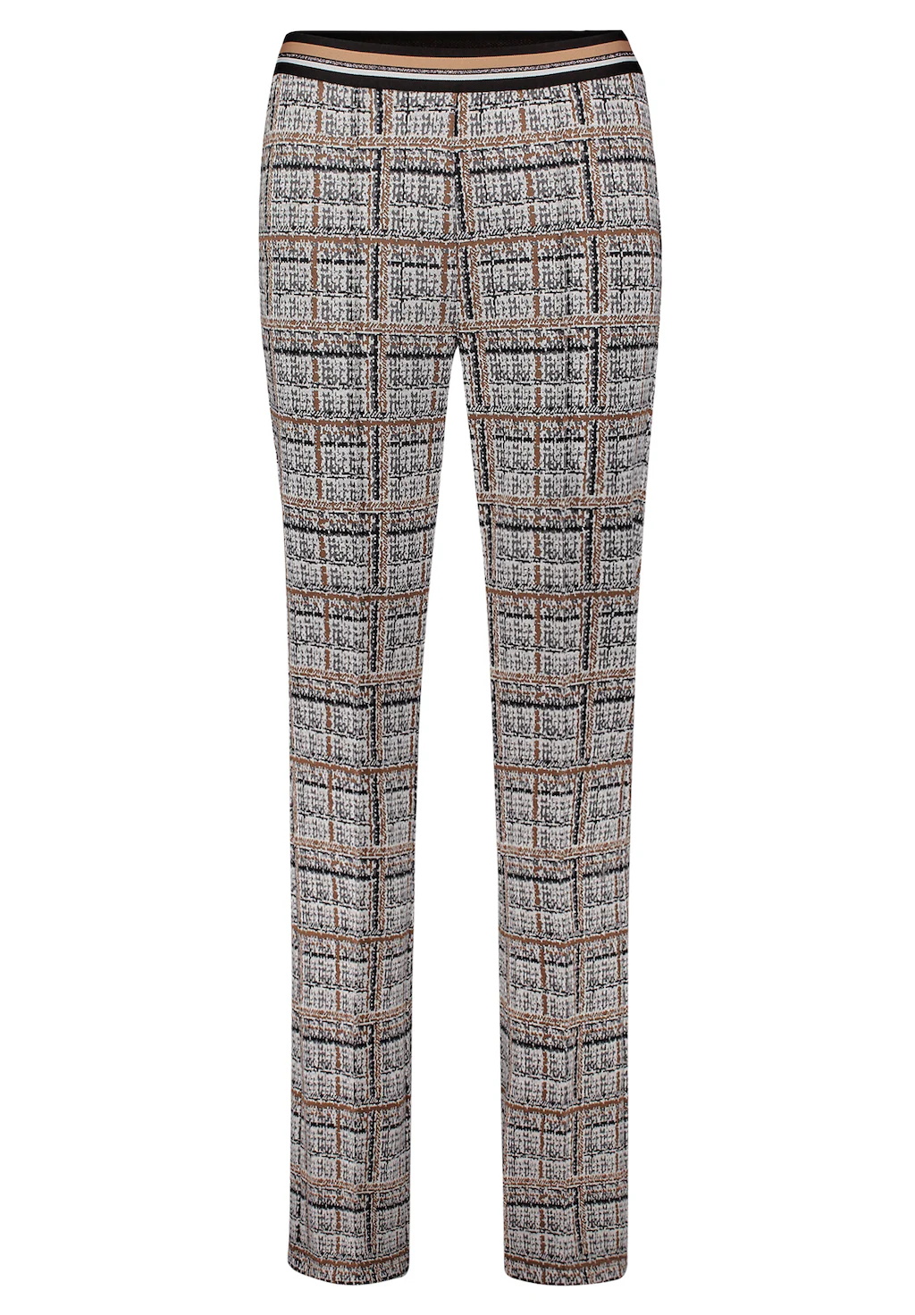 Betty Barclay Bundfaltenhose "Betty Barclay Damen Karo-Hose Slim Fit", Form günstig online kaufen