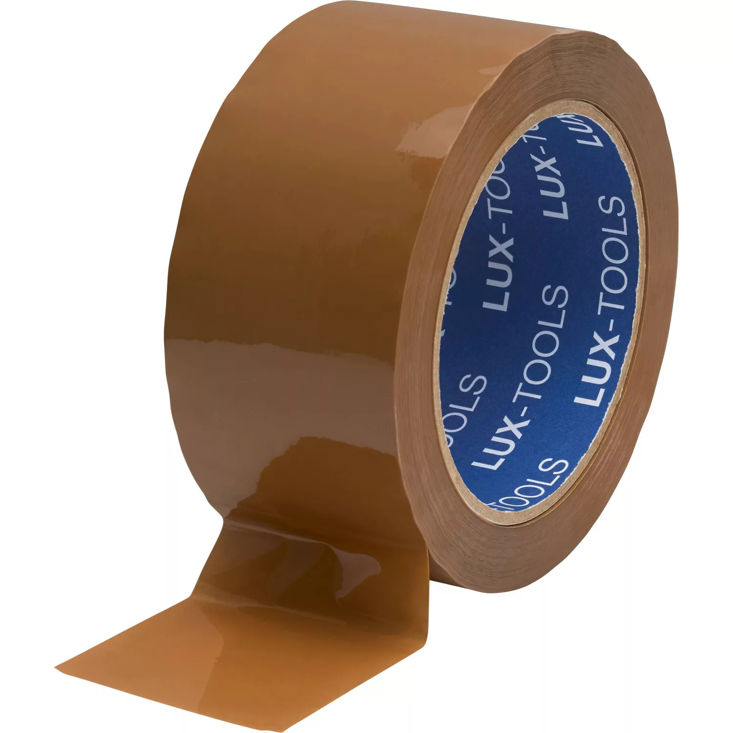 LUX Packband  50 mm x 66 m  Braun günstig online kaufen