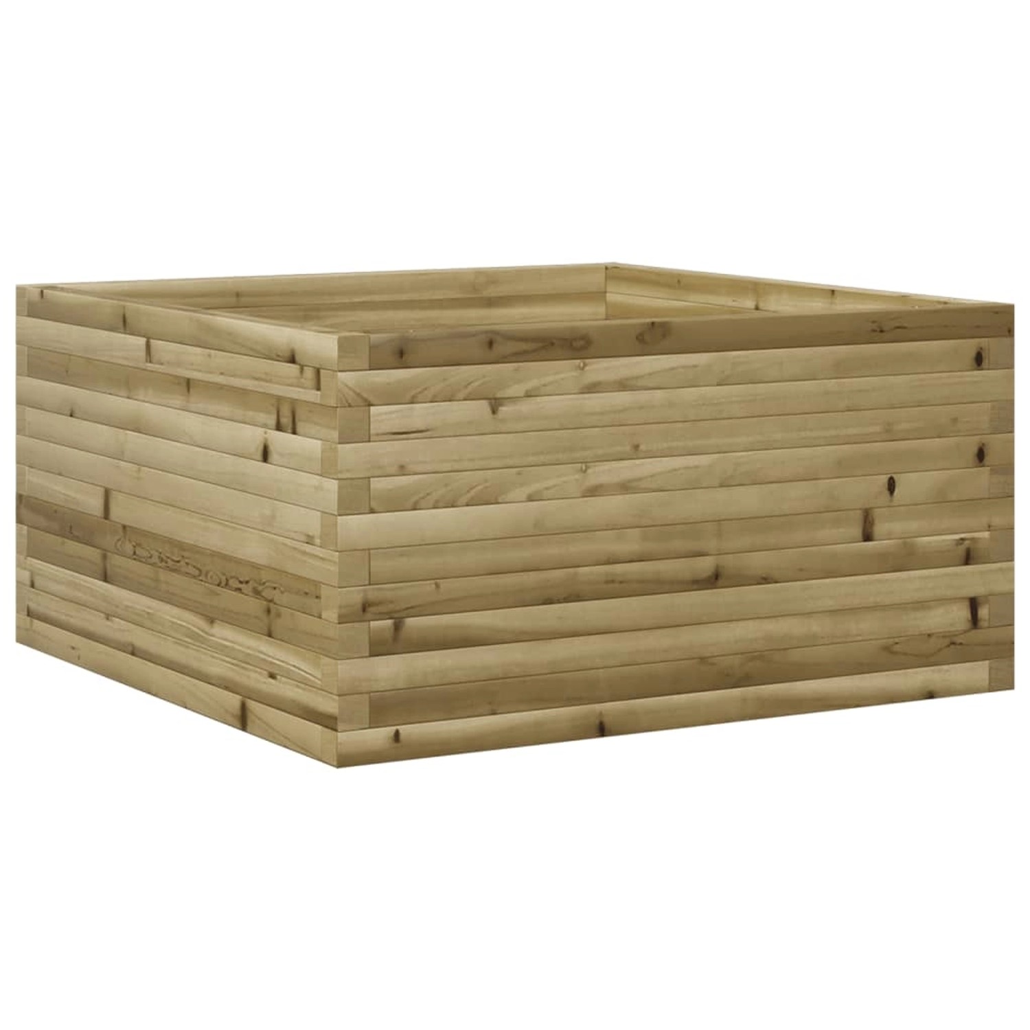 vidaXL Pflanzkübel 90x90x46 cm Kiefernholz Imprägniert 2100984 günstig online kaufen